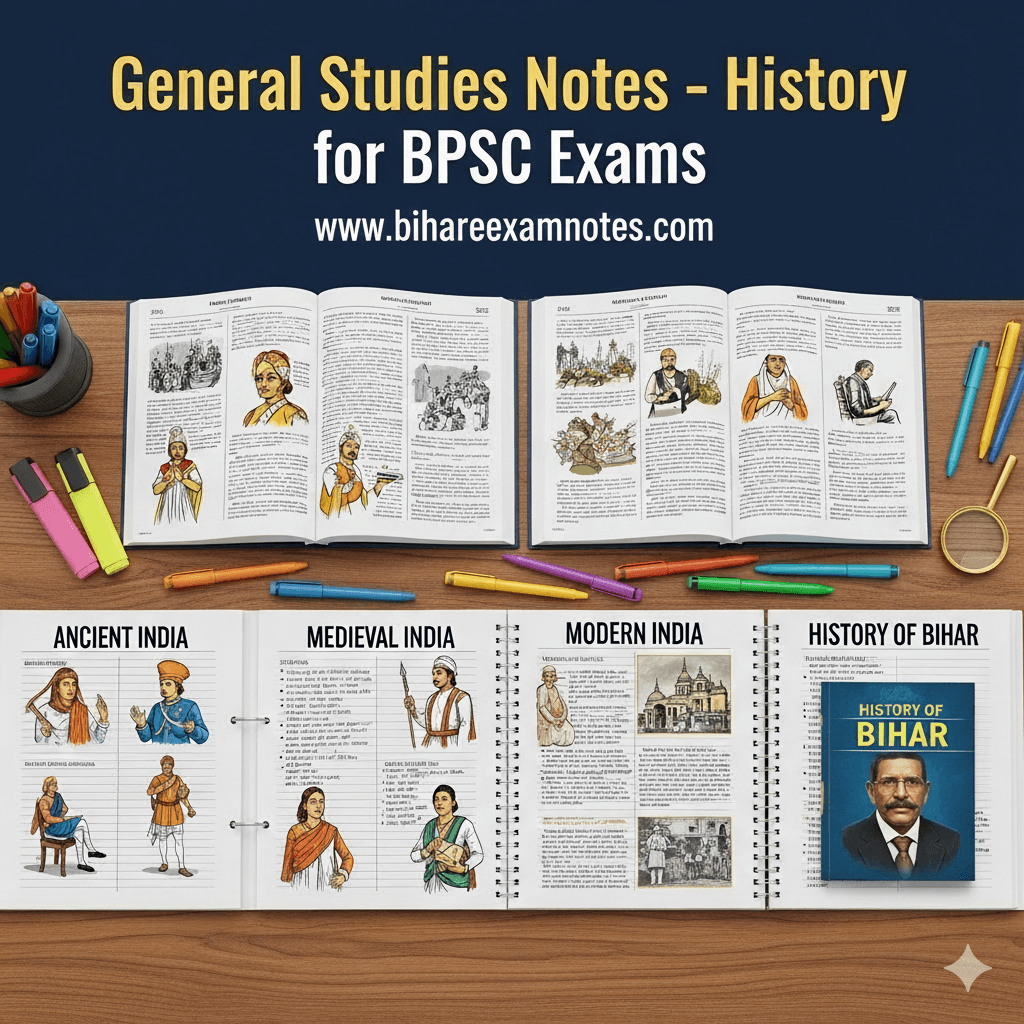 bpsc-general studies history notes